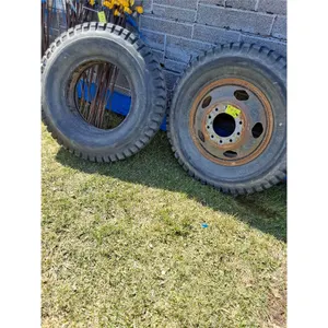 (2) 900x20  Tires - 1 Bud Rim