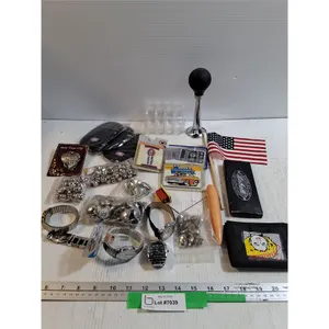 Misc items, Clothing Buttons, Stickers, Watches