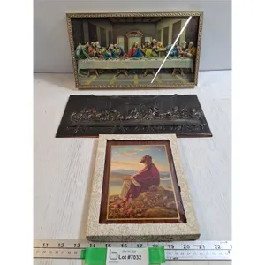 (3) Christian Religious Wall Hangings