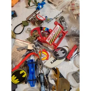 Misc items, Toy Cars, Belt Buckle, Keychains