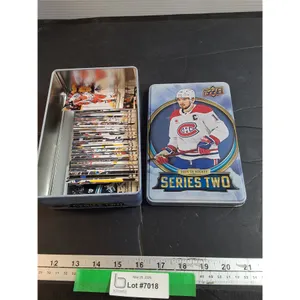 Upper Deck Hockey Card Tin & cards