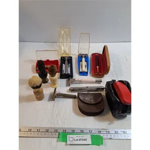 Vintage Razors and Shaving Brushes