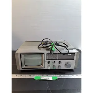 RCA Clock Radio TV Powers On