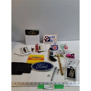 Misc Items, Wallets, Flashlight Bulbs, Decals Tools, Ford Grill Badge