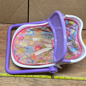Small purple doll rocker