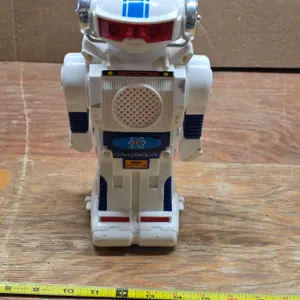 White toy robot