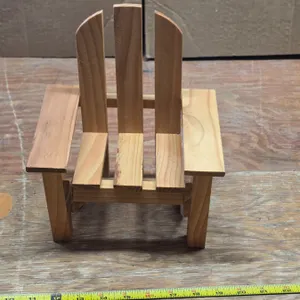 Small wooden chair- 9"H