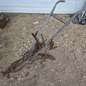Antique plow