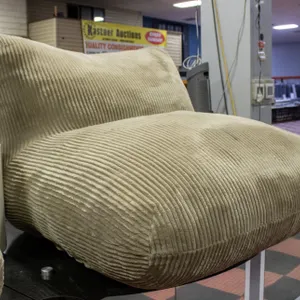 NORKA LIVING VIVA FOAM LOUNGER BEIGE CORDUROY
