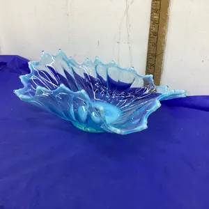 BLUE FLUTED BOWL
