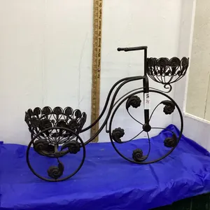 DECOR METAL BICYCLE PLANT HOLDER