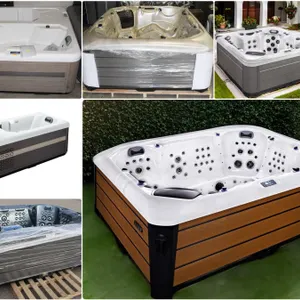 FEATURED HOT TUBS/ COLD PLUNGE: GO TO LOTS 5007, 5008, 5016, 5021, 5028, 5036,5039, 5041 TO BID