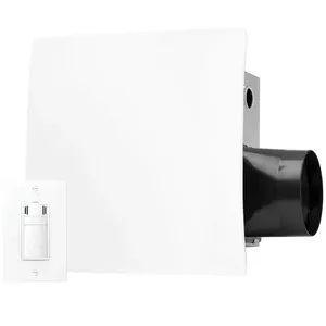 DEWSTOP BREEZE EASY F300-2W BATH FAN WITH FAN CONTROL 100 CFM - SU