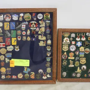 VINTAGE PINS - 2 FRAMES