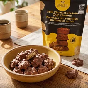 Galerie au Chocolat Milk Chocolate Potato Clusters 454g