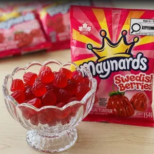 7 Bags Maynards Swedish Berries 154g Each