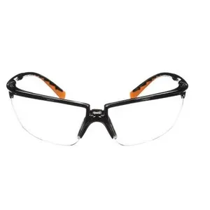 3M Protective Eyewear, Black/Orange, Indoor 20 Pairs
