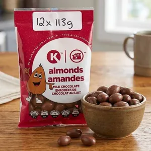 Mondoux Milk Chocolate Almonds 113g