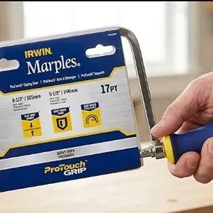 Irwin Marples ProTouch Coping Saw 6-1/2" x 5-