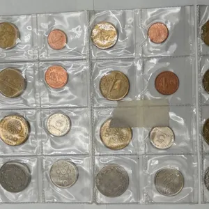 Lot of Vintage Coins Including Greek 1930 Coin and Others
