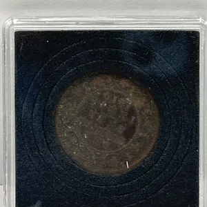 1910 Vintage one quarter India "Anna" Coin Cased