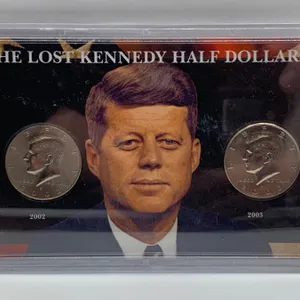 The Lost Kennedy Half Dollars 2002 and 2003 Coin Set
