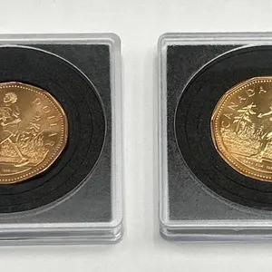2005 Canada Dollar Coins Featuring Terry Fox - Set of 2
