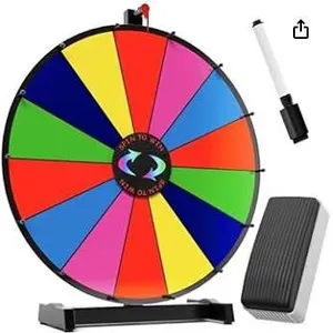 18in Spinning Prize Wheel, 14 Slots
