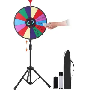 18in Tabletop Spinning Prize Wheel