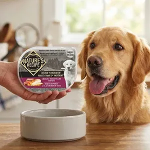 Nature's Recipe Chicken & Venison Dog Food 12 x 78g