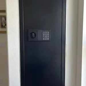 Black Electronic Lock Safe