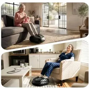 BOB AND BRAD Foot Massager with Heat and Remote (827-R)