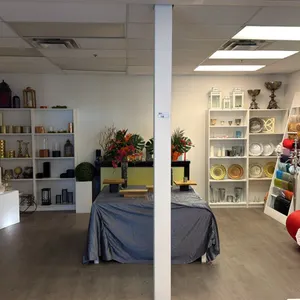 ENTIRE ROOM OF GIFTWARE, DECORATIVE ITEMS, TABLES, DISPLAY SHELVES, BOOKSHELVES AND MORE