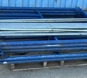 6 Schaffer Frames w/10FT Support Bars. #C