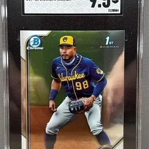 Braylon Jaraba GRADED 9.5, 2022 Bowman Baseball