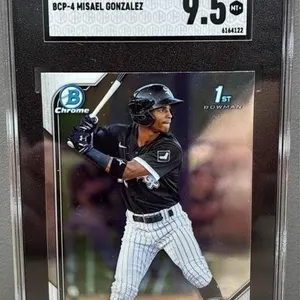 Misael Gonzalez GRADED 9.5, 2022 Bowman Baseball
