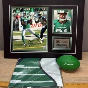 Sask.. Roughrider Collectibles - Geroy Simon