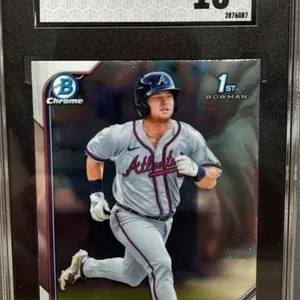 Luke Waddell GRADED 10, 2022 Bowman Baseball