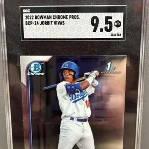 Jorbit Vivas GRADED 9.5, 2002 Bowman Baseball