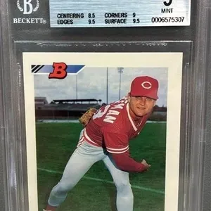 Trevor Hoffman GRADED 9, 1992 Bowman Baseball