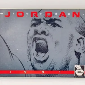 1991 Illinois lotto MICHAEL JORDAN 55 FLIPBOOK