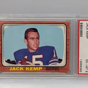 1966 Topps #26 Jack Kemp HOF PSA 6