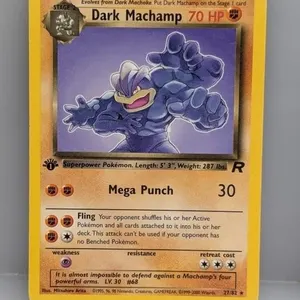 Pok�mon 2000 1st Edition Dark Machamp 27