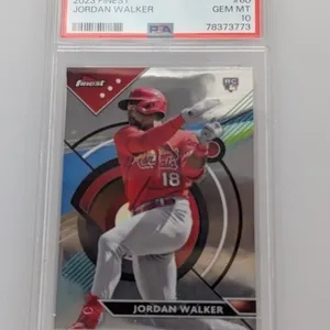 2023 Topps Finest Jordan Walker Rookie PSA 10 #60
