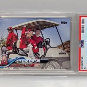 2018 Topps Update Shohei Ohtani RC US158 PSA 9