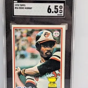 1978 Topps Eddie Murray #36 SGC 6.5 HOF