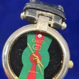 Vintage c. 1980s Gucci Watch Running new battery