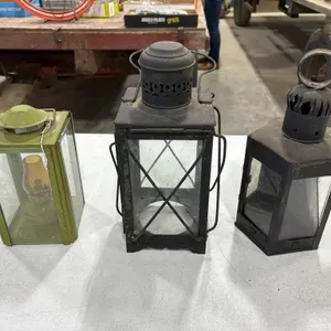 (3) Vintage Lanterns