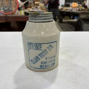 Red Wing Stone Mason Fruit Jar
