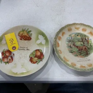Loganville WI Advertisement Plates